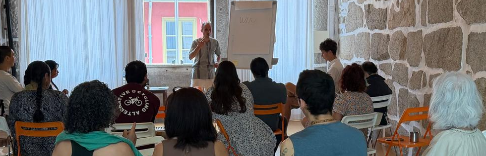 Transformative Communication session at the Porto venue